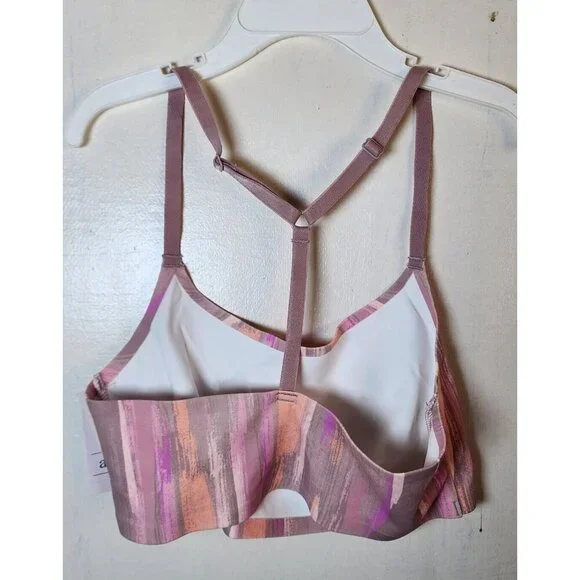 New Auden Women's Multicolor Racerback Pullover Bralette Adjustable Straps XS - Picture 3 of 4